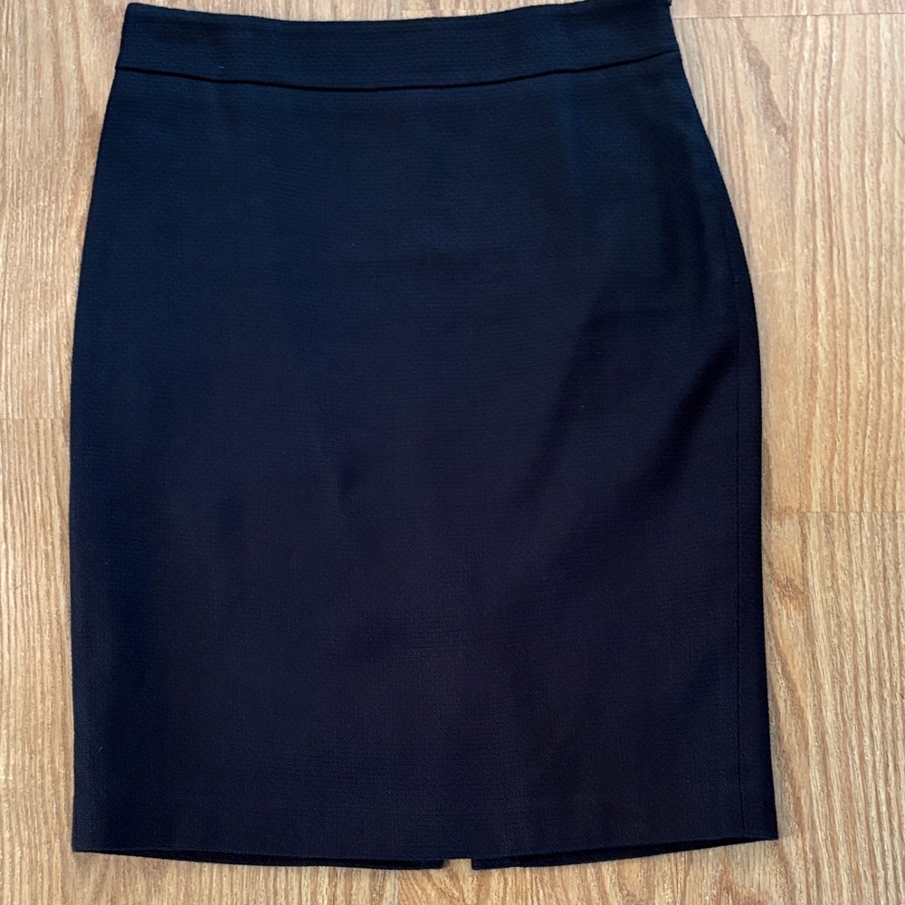 Ann Taylor Elegant Black Pencil Skirt